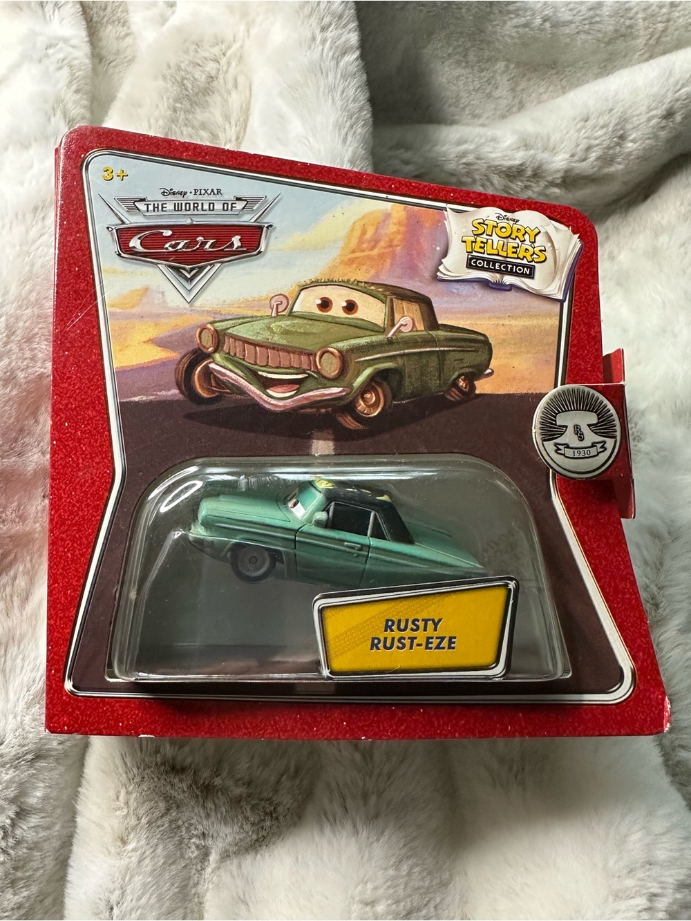 Mattel Cars Storytellers Rusty Rust-eze Green Die-Cast Figure